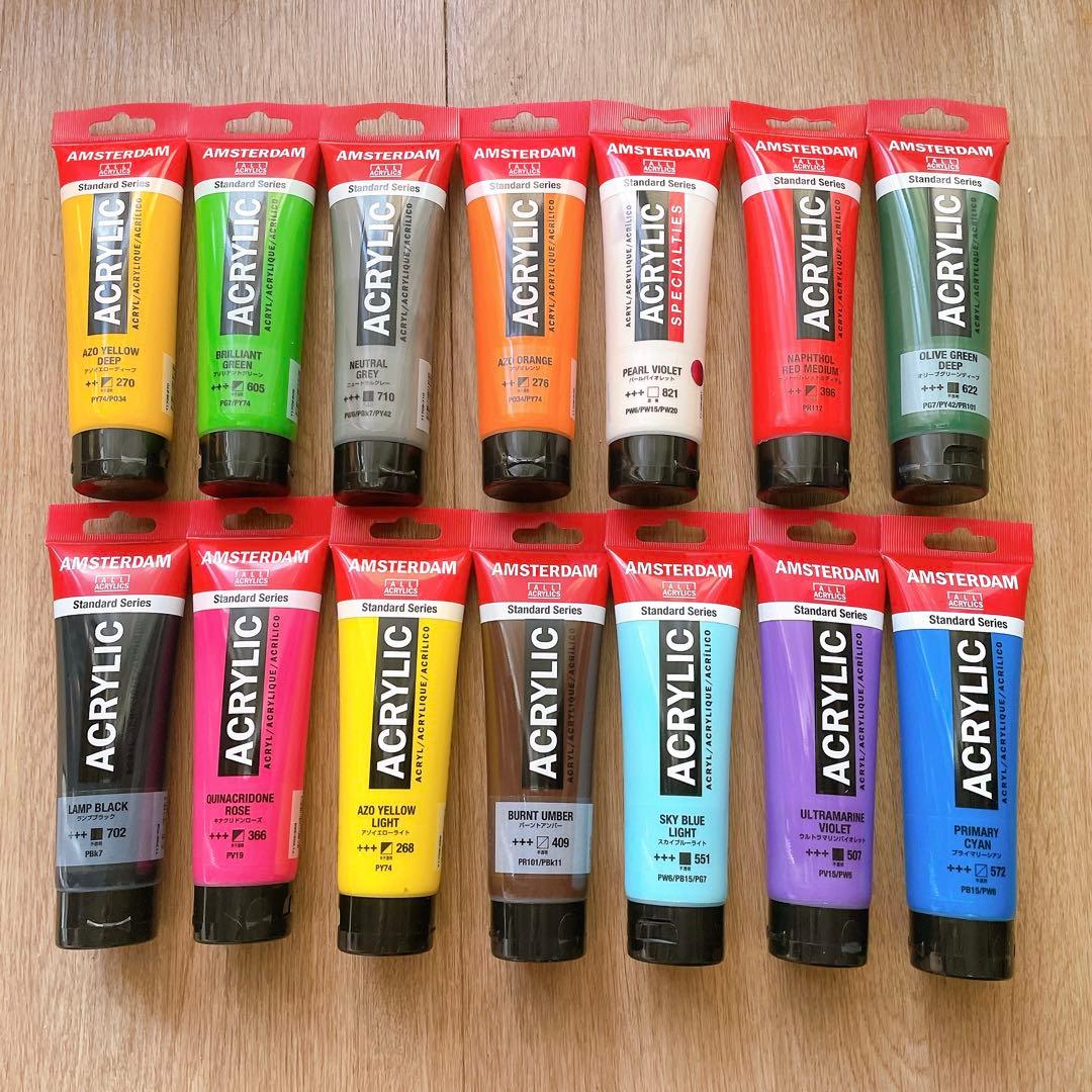 新品未使用 アムステルダム アクリリックD 120ml