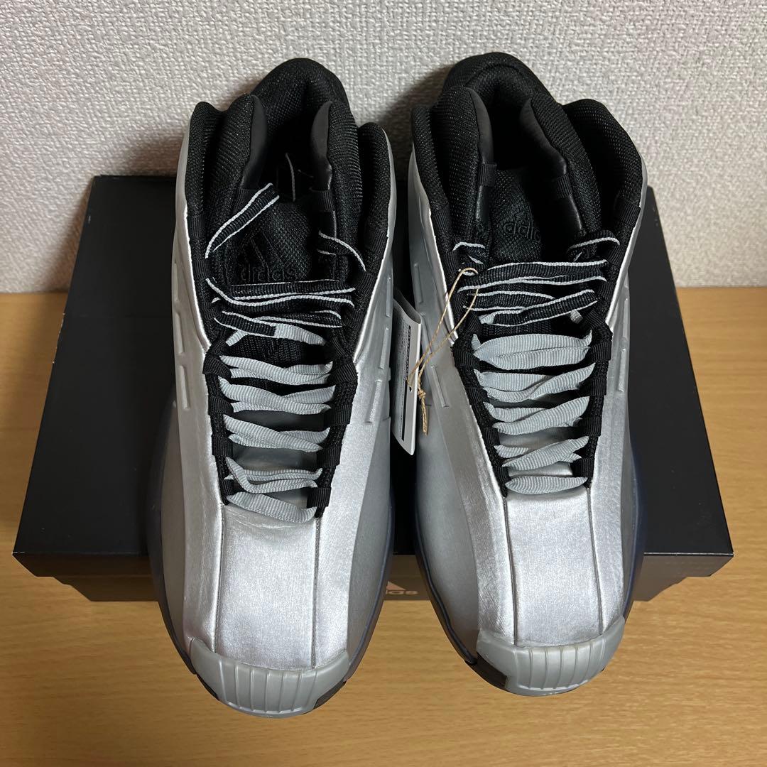 新品 ADIDAS CRAZY 1 KOBE SILVER 28.5cm