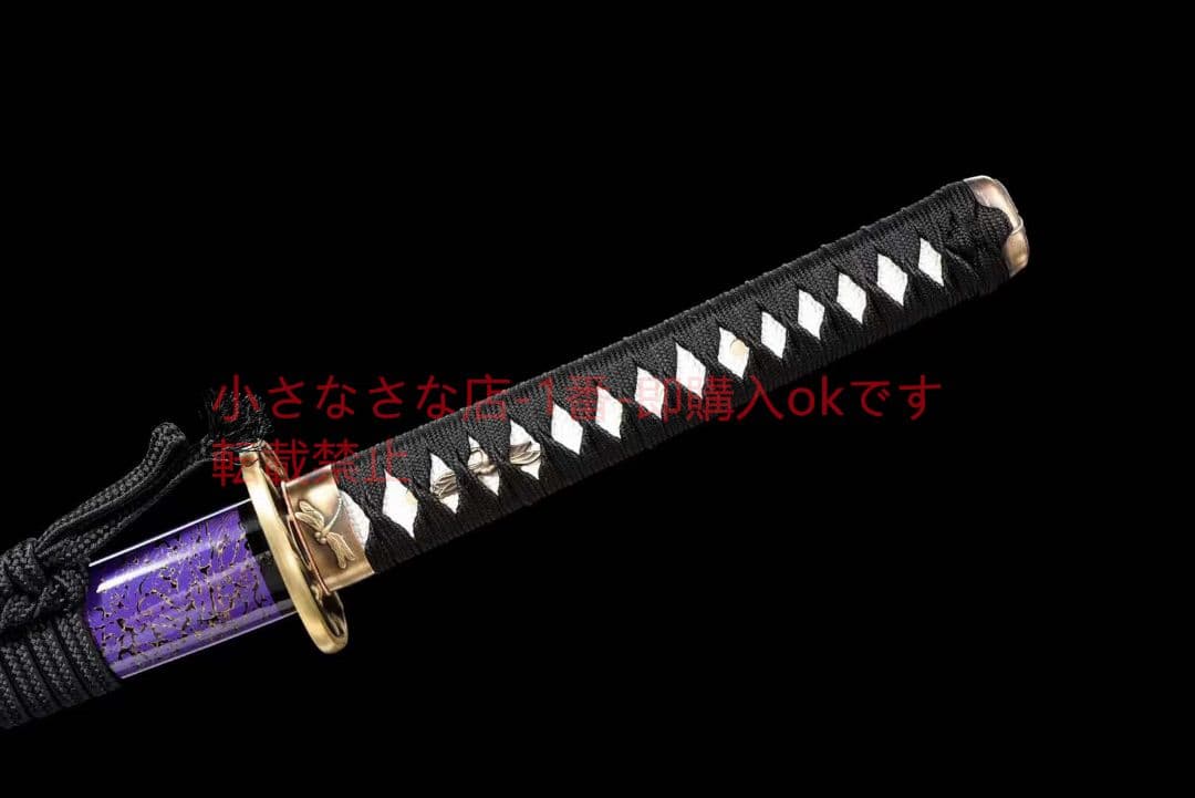 純銅精彫銅装T10焼刃『トンボ』古兵器 武具 刀装具 日本刀 模造刀 居合刀