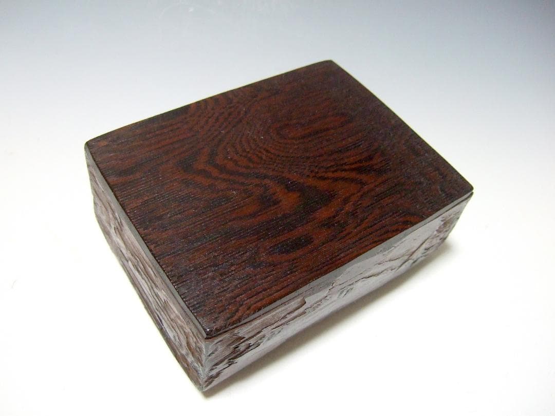 天然木 埋もれ木 小箱 角盆 煙草入 煙草盆 小物入