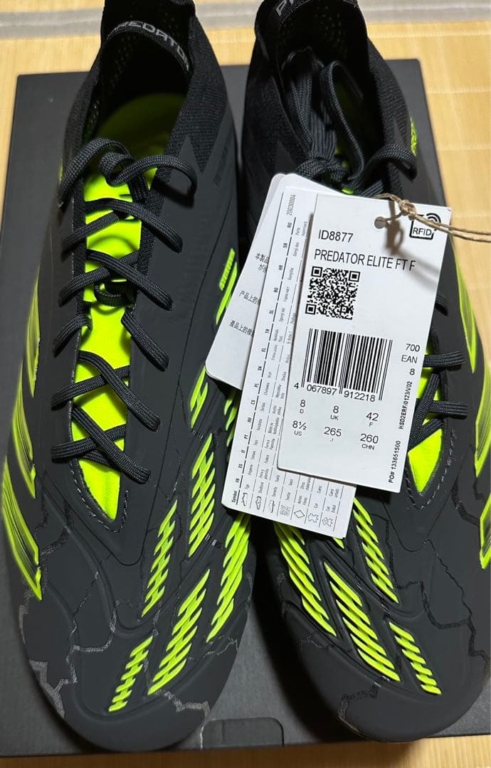 新品未使用プレデターエリートFTFGMerkyFC 26.5 レア　限定