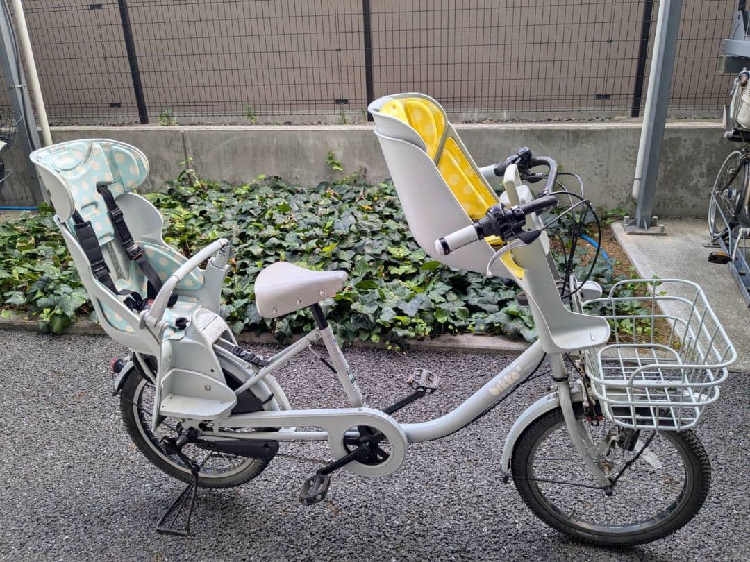 チャイルドシート付きシティサイクル