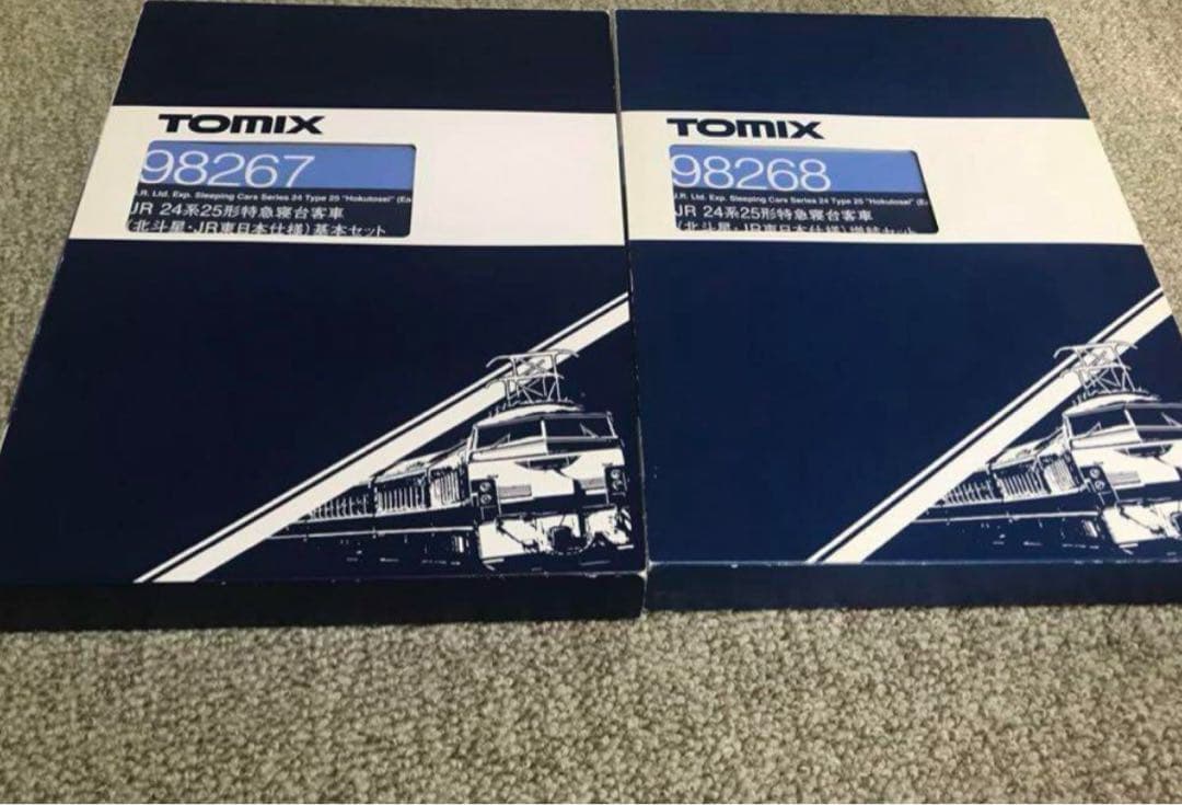 TOMIX 98267・98268 　北斗星・JR24系　東日本編成　基本＋増結