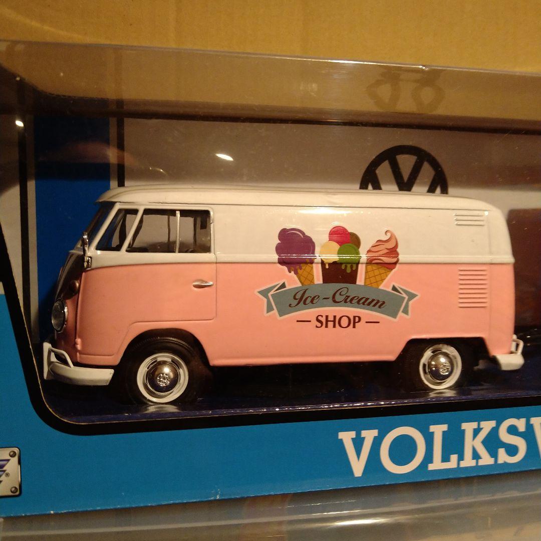 モーターマックス VW タイプ2(T1) デリバリーバン ＆ トレーラー