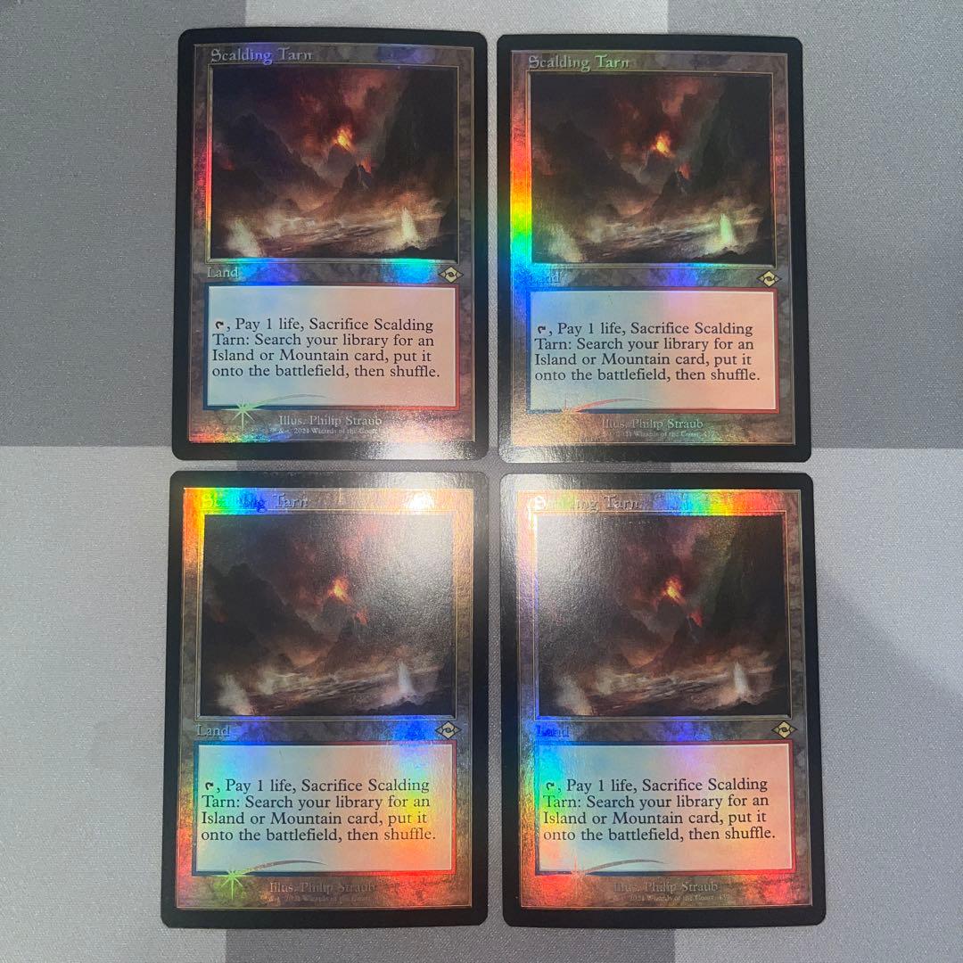 MTG 沸騰する小湖　英語　foil 旧枠　4枚セット