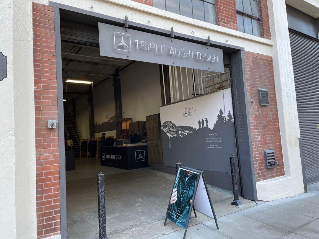 TRIPLE AUGHT DESIGN OVERLAND SHIRT シャツ 黒