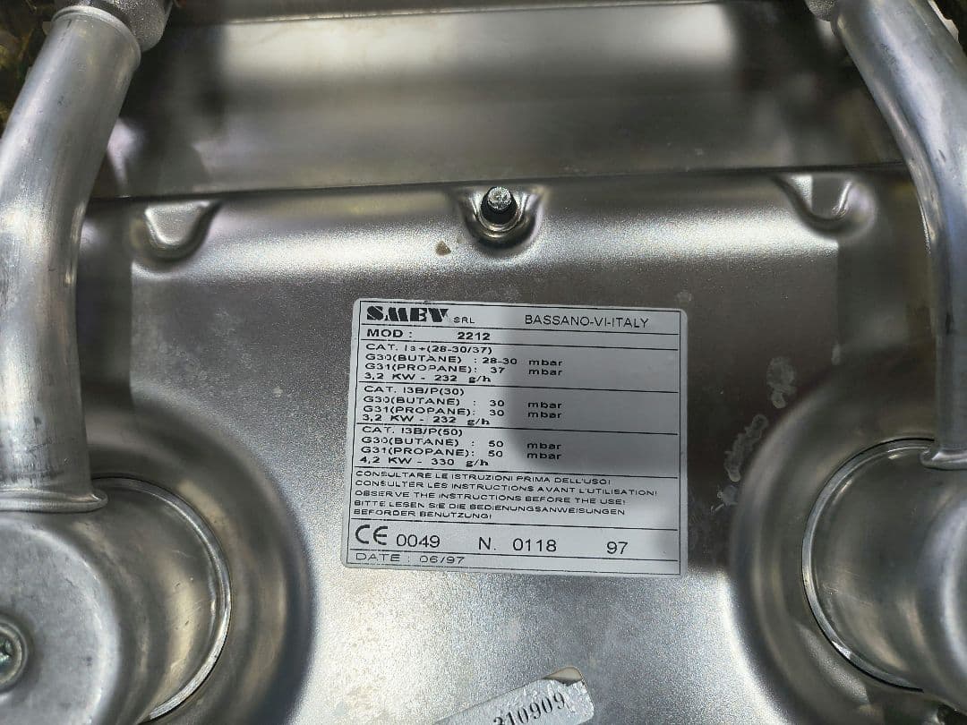 キャンピングカー用コンロ！動作確認済み！