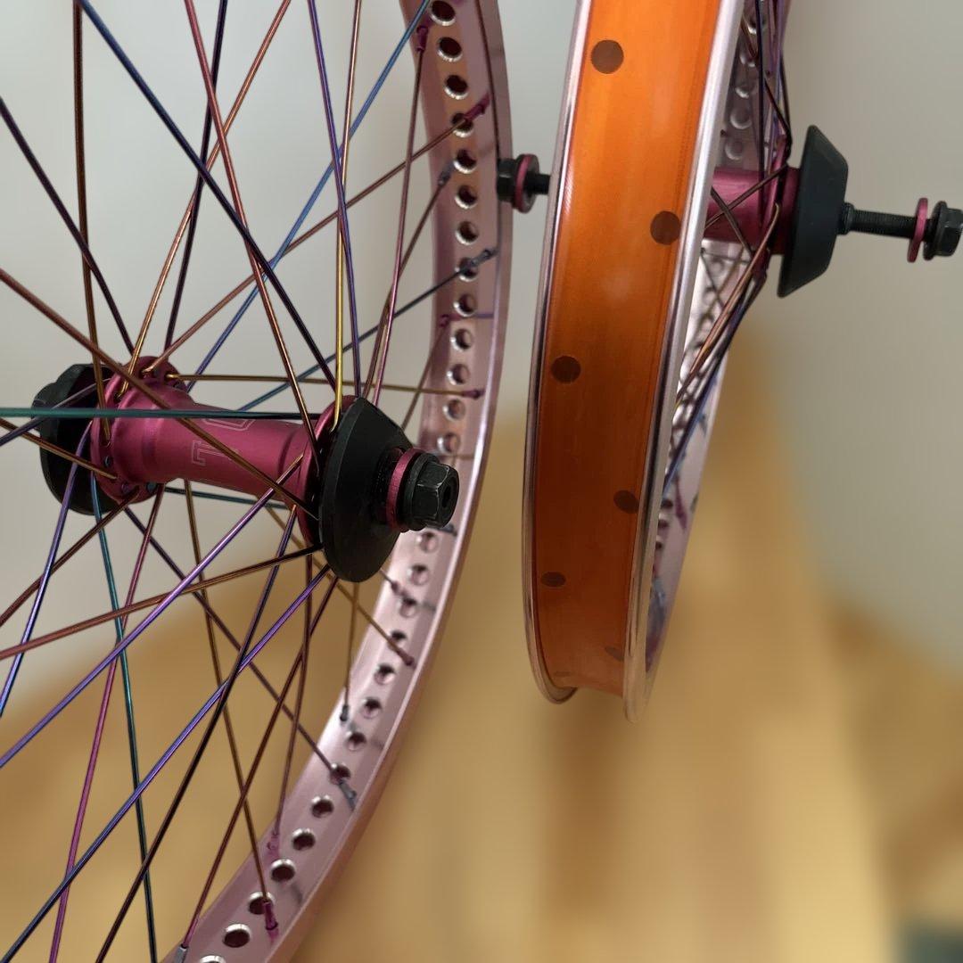 BMX 前後タイヤホイールセット