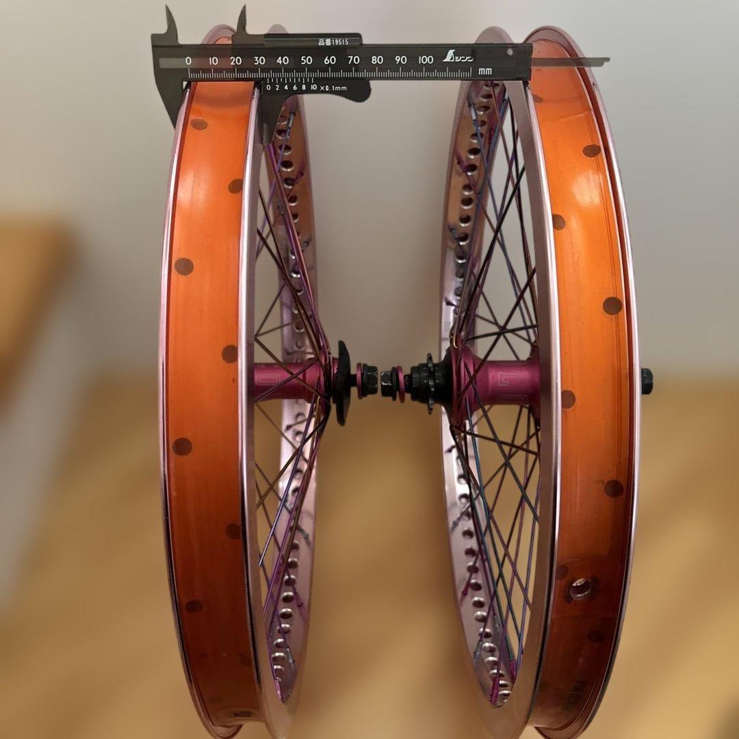 BMX 前後タイヤホイールセット