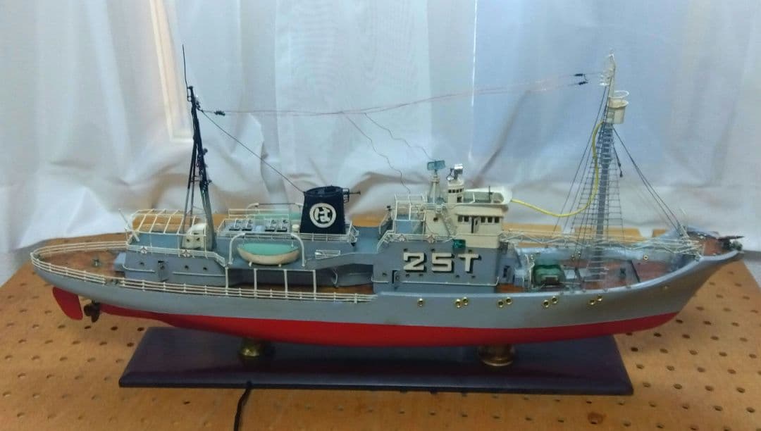 第25Ｔ　日本捕鯨船　大型模型