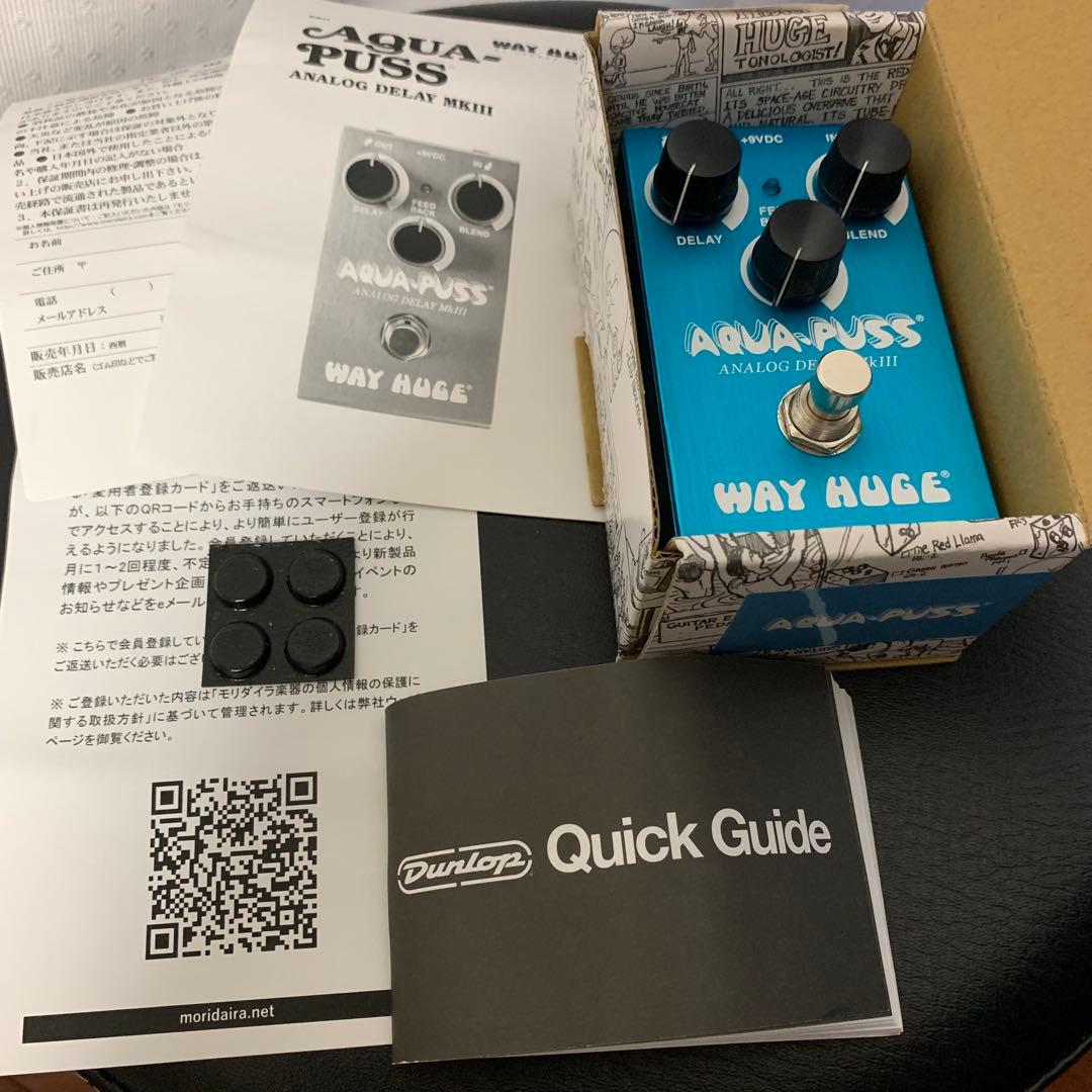 Way Huge Aqua Puss MkIII アナログディレイ