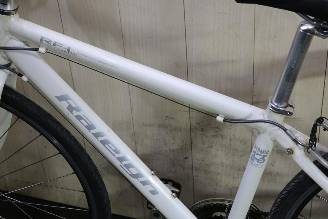 RALEIGH ラレー RF-L 700C アルミ 24速 420mm クロス白