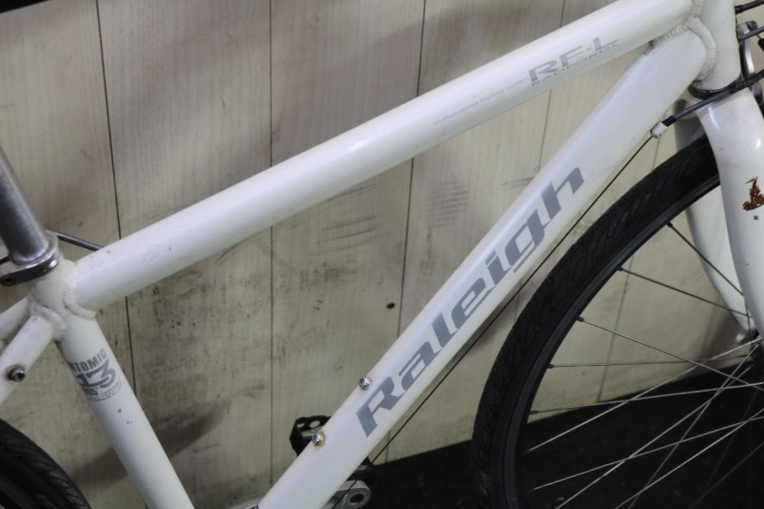 RALEIGH ラレー RF-L 700C アルミ 24速 420mm クロス白