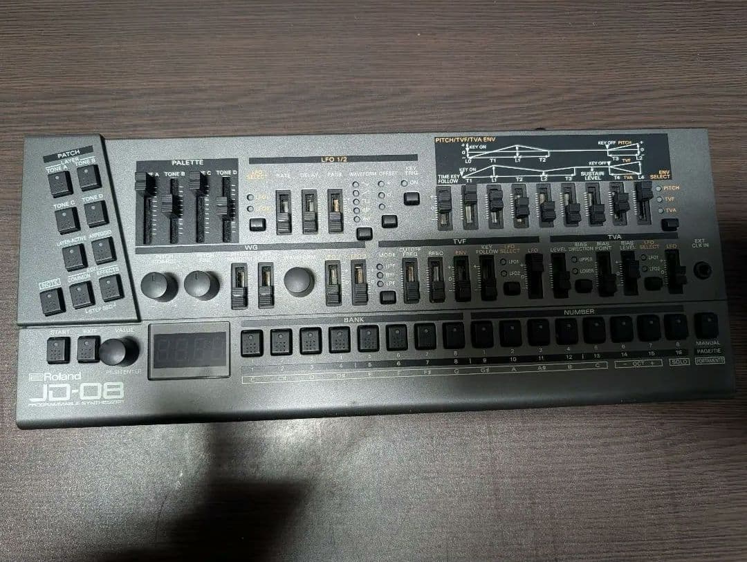 Roland　jd-08　手渡し確認歓迎　他サイトで売れてしまう可能性有ります。