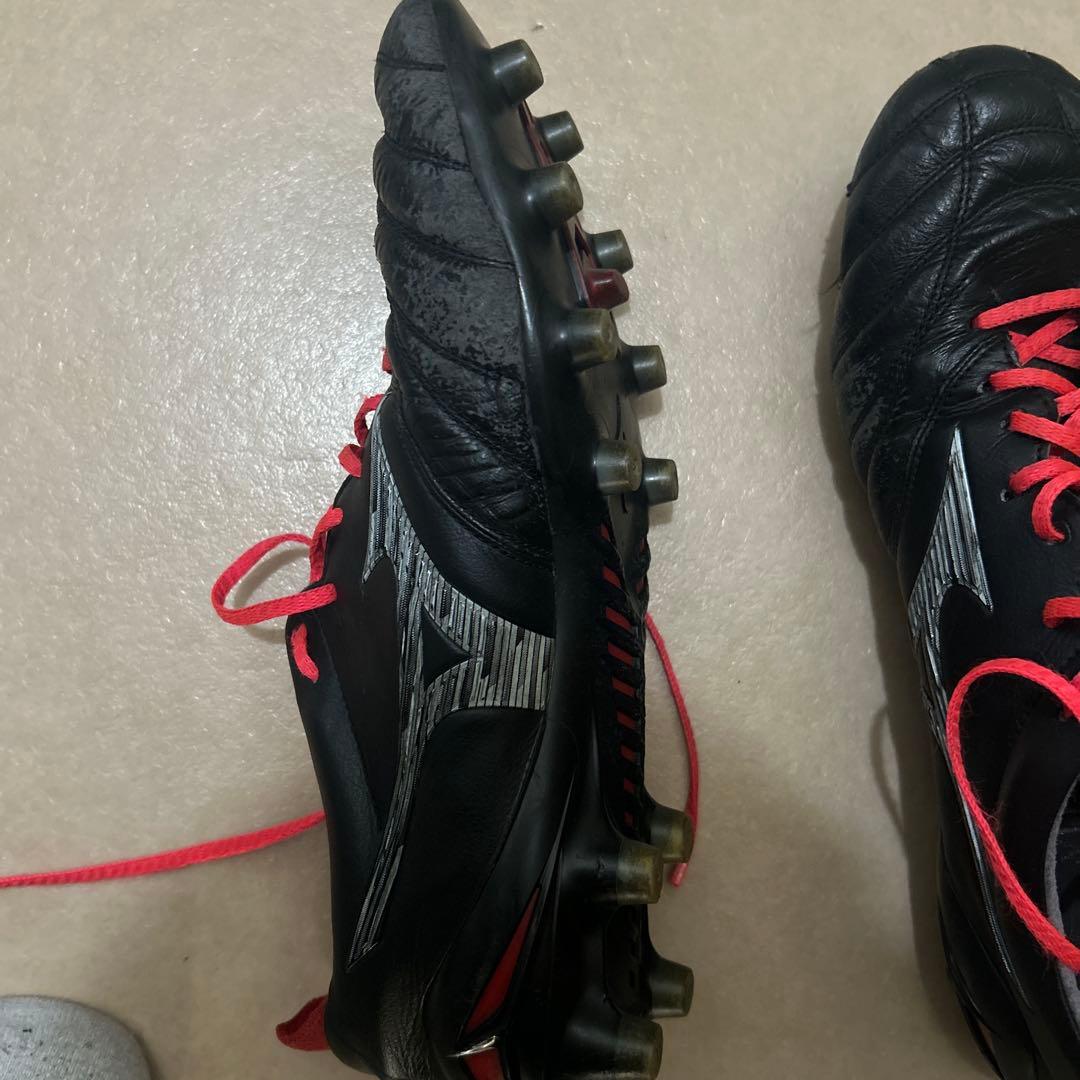 Mizuno Neo スパイクシューズ 黒/赤