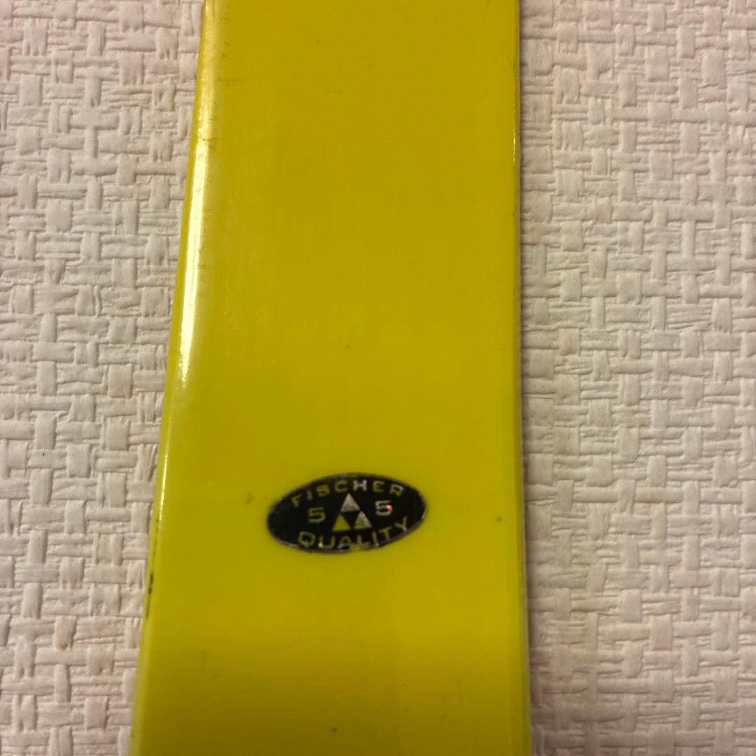 FISCHER クロスカントリースキー板 イエロー/ブラック　190cm