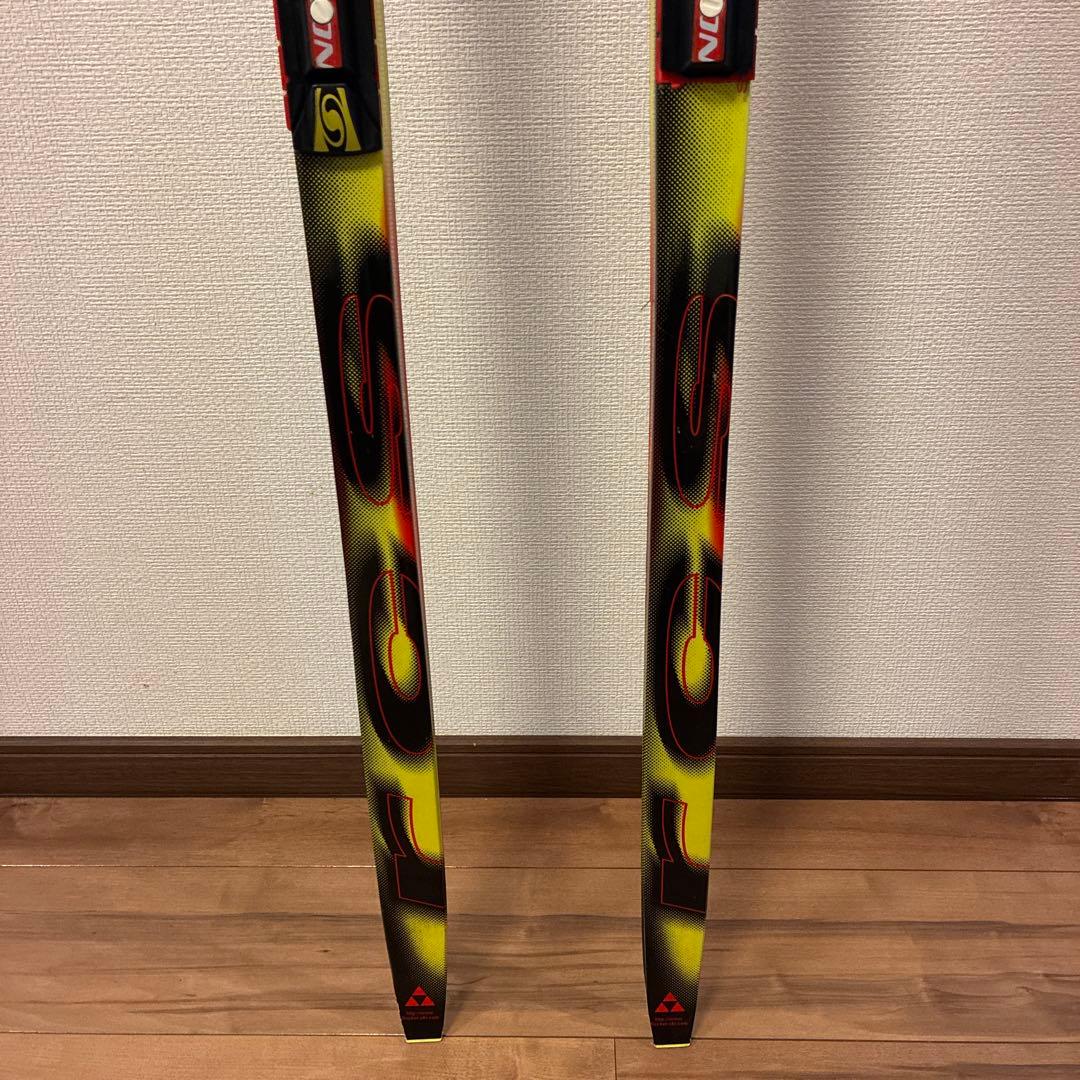 FISCHER クロスカントリースキー板 イエロー/ブラック　190cm