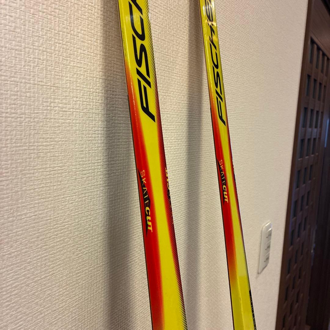 FISCHER クロスカントリースキー板 イエロー/ブラック　190cm