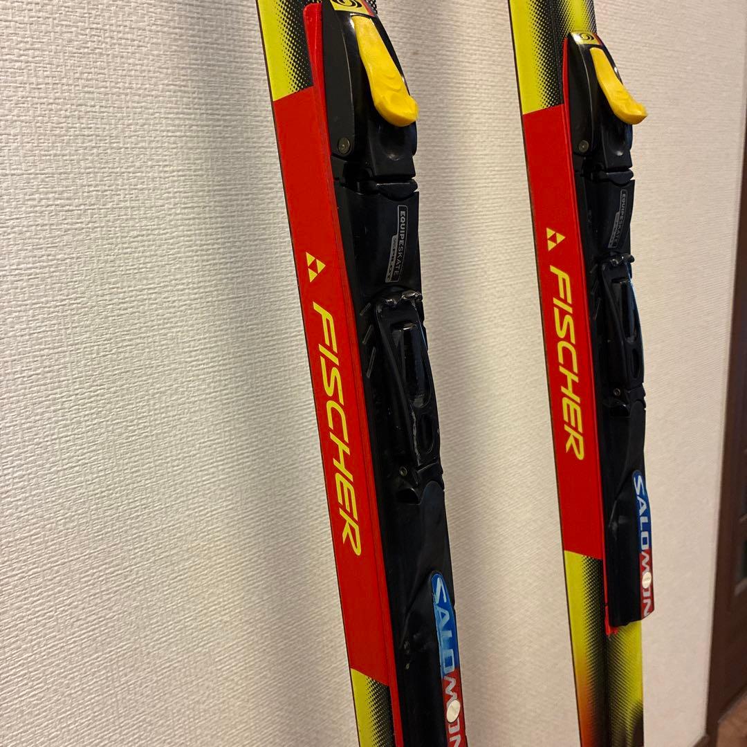 FISCHER クロスカントリースキー板 イエロー/ブラック　190cm