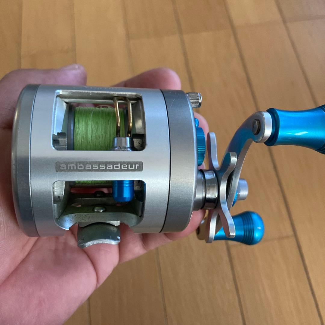 モラムsx1601cベイトリール シルバー/アベイルスプール