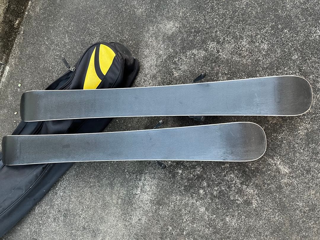ショートスキー ビンディング付き