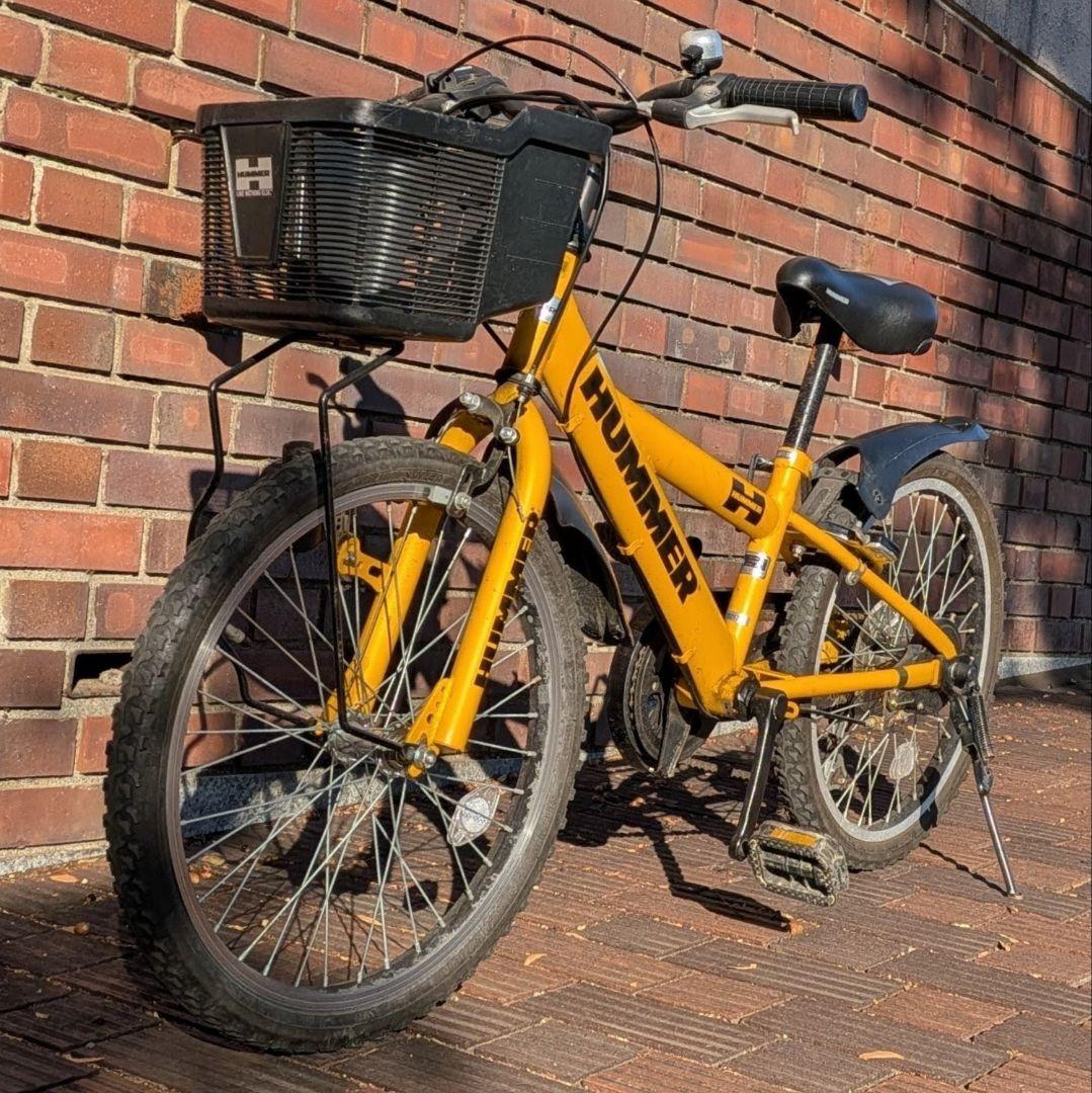 HUMMER キッズ自転車 20インチ イエロー