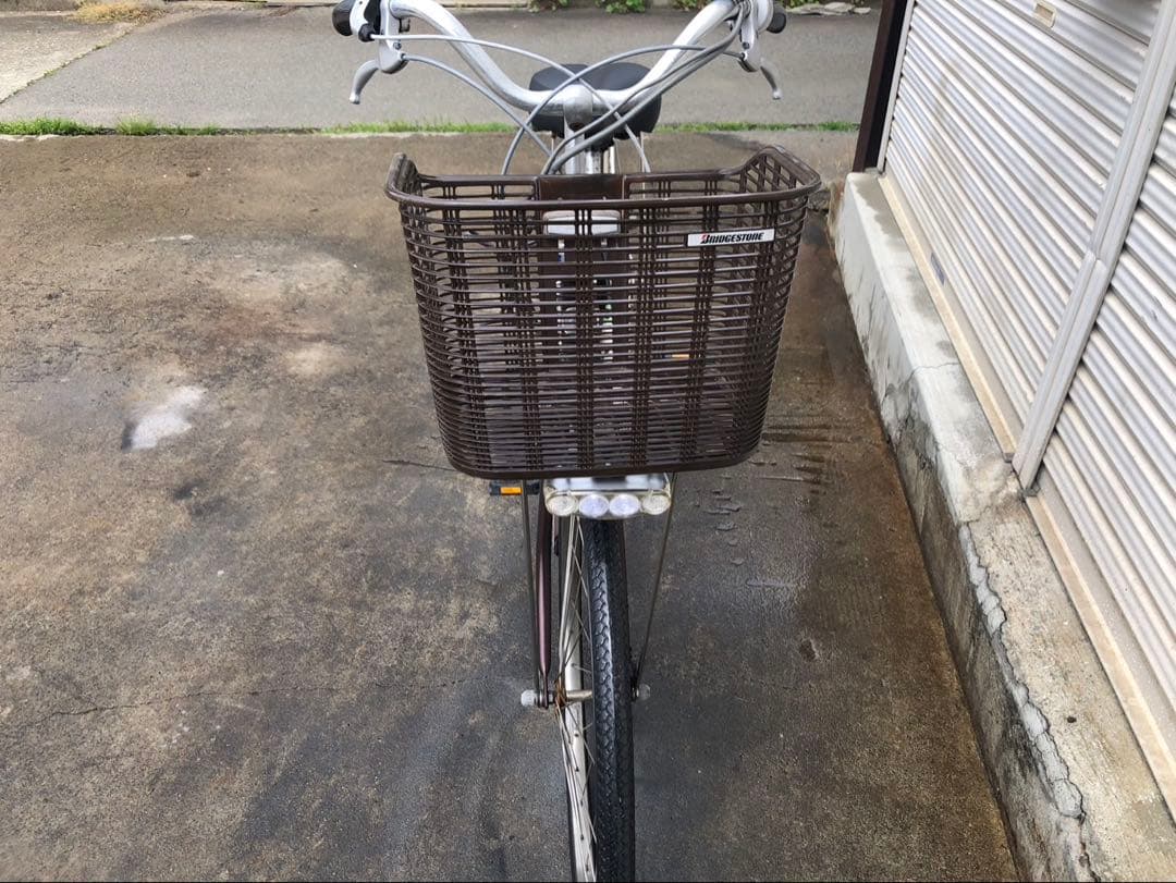 ブリヂストン新機種電動アシスト自転車アシスタ26インチブラウンアルミボディー