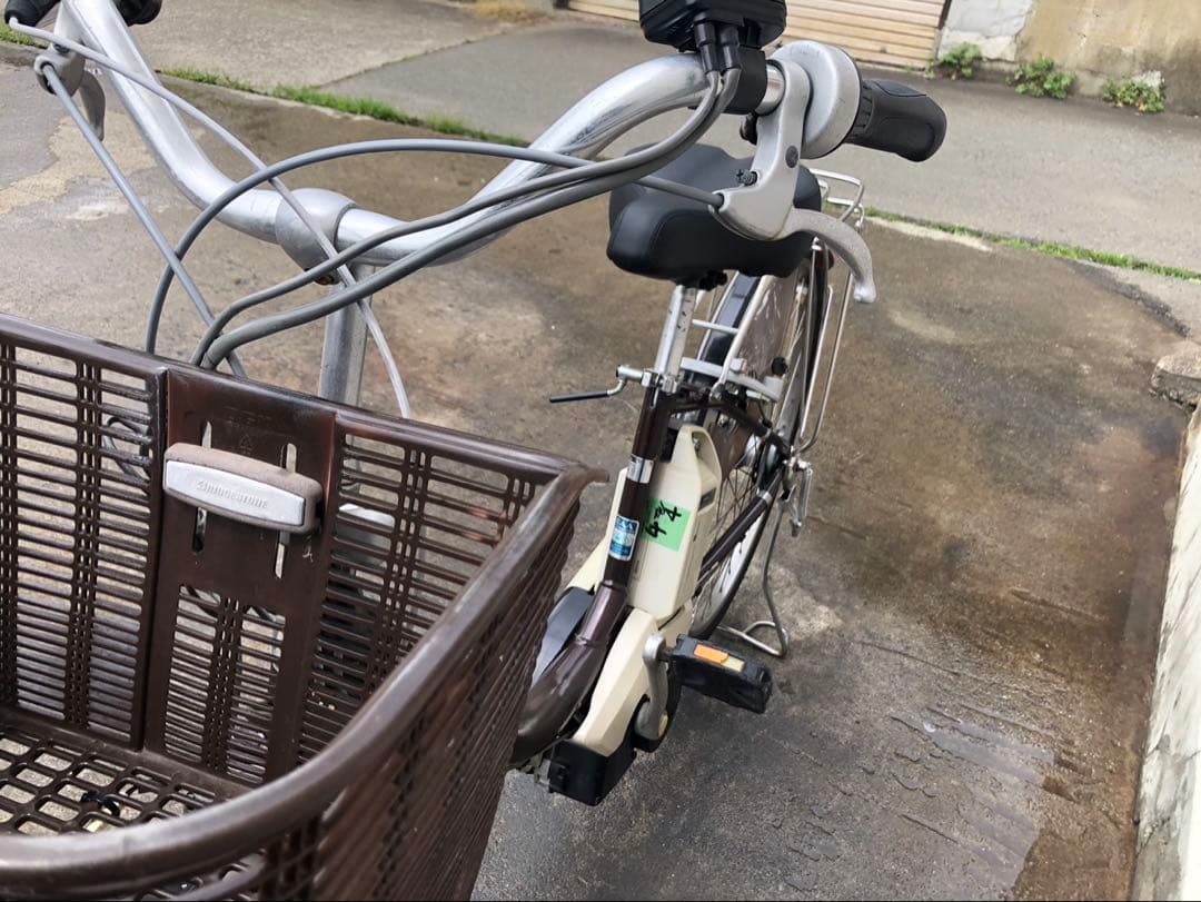 ブリヂストン新機種電動アシスト自転車アシスタ26インチブラウンアルミボディー