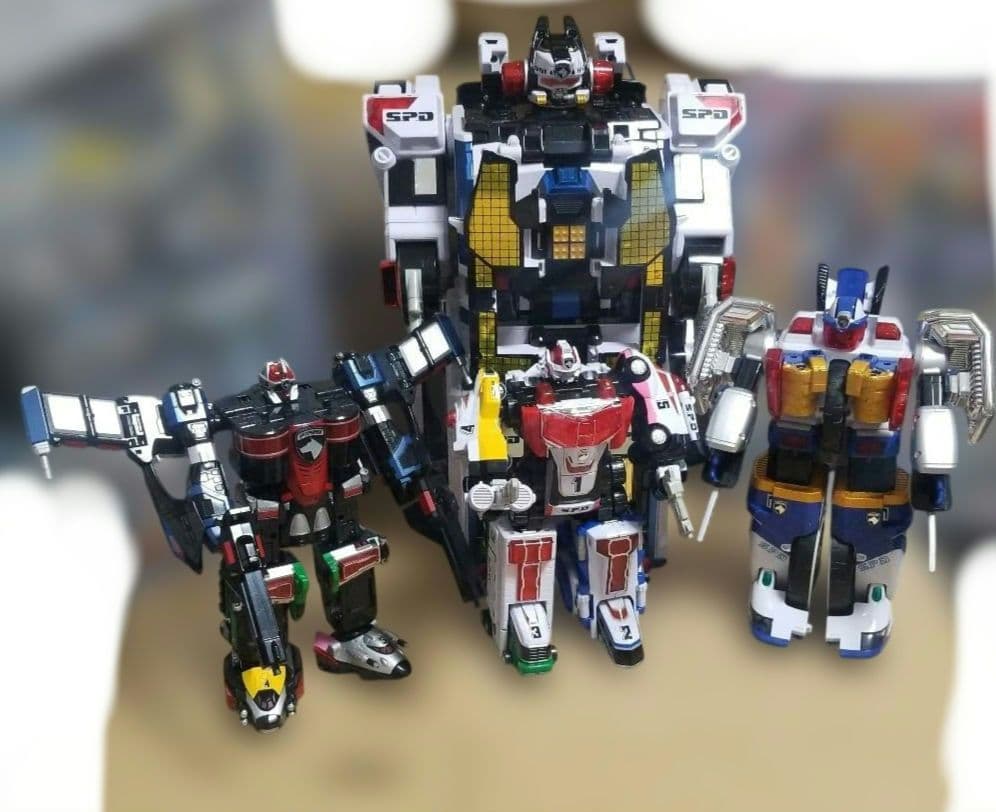 特撮戦隊デカレンジャー DX デカ ロボ セット