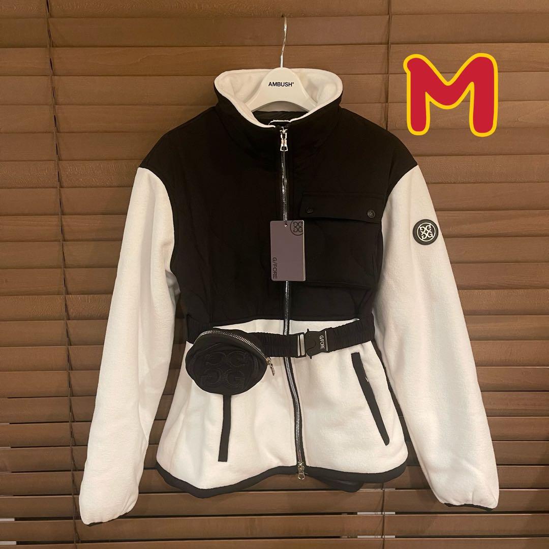 G/FORE ジーフォア ゴルフ レディース ボアジャケット ベルトポーチつきM