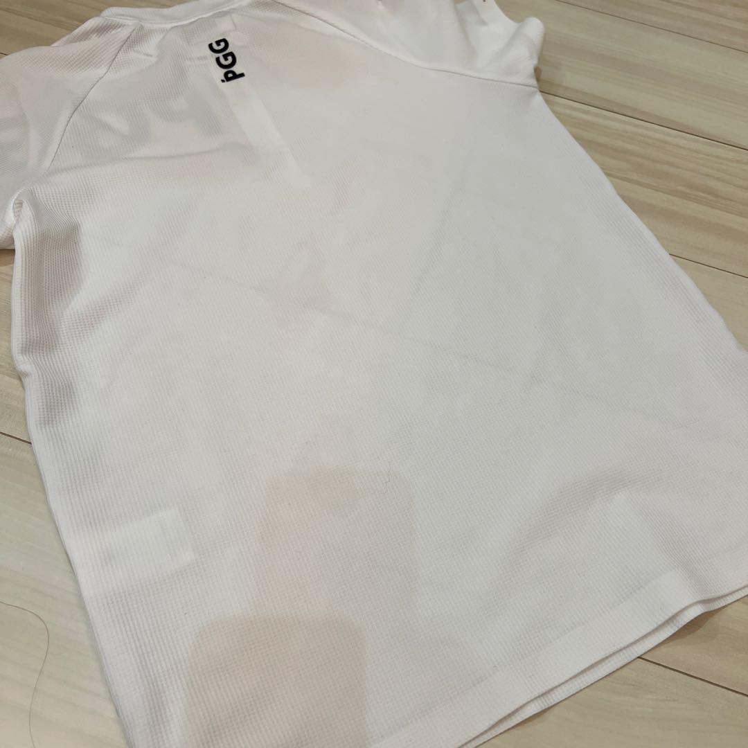 新品　新作　半額以下　ビックロゴモックシャツ　PGG サイズ0 ストレッチ