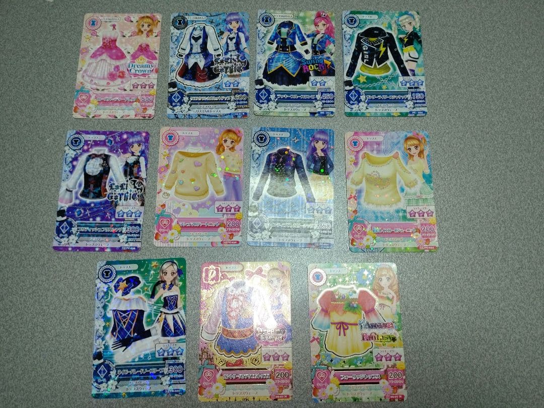 アイカツ　カード　まとめ　確認用