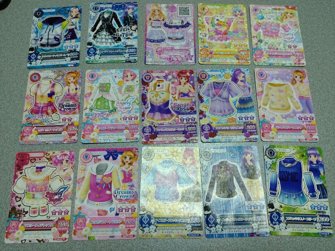 アイカツ　カード　まとめ　確認用