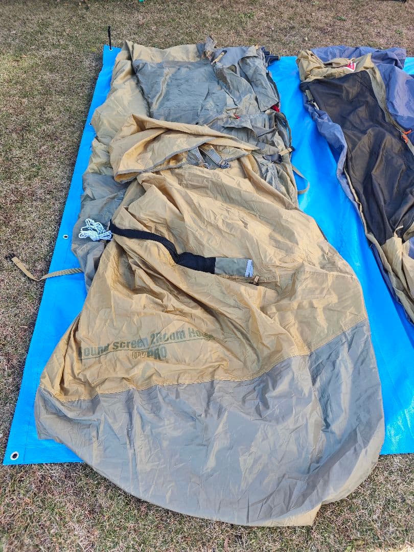 Coleman ラウンドスクリーン2ルーム【 インナーシート、グランドシート付】