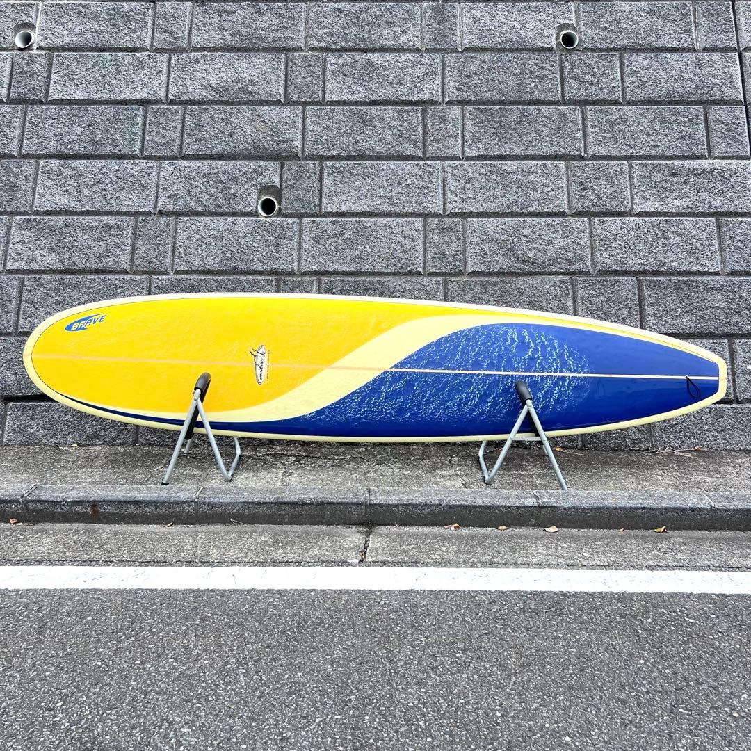 サーフボード　ロングボード　9’0ft フィン　ケース付き　中古美品　浮力十分