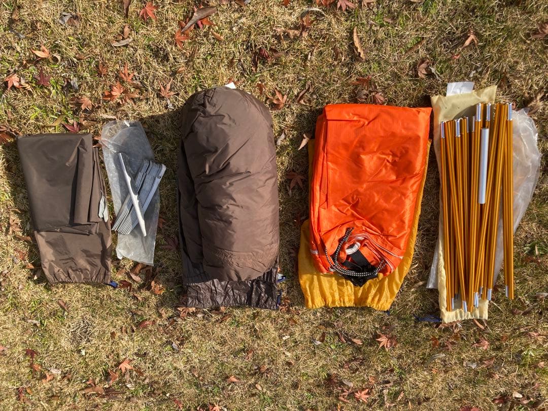 RIPEN AIR RAIZ 2 オレンジ テント