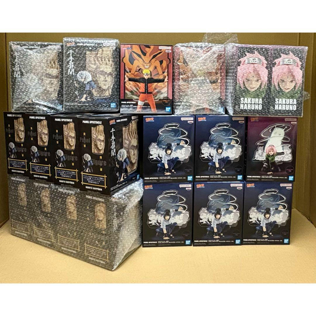 20個セット　NARUTO　フィギュア　まとめ売り　panel　サスケ　さくら