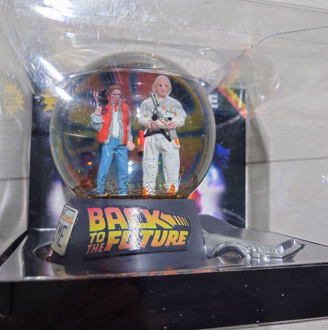 希少 バックトゥザフューチャー スノードーム デロリアン 40周年 ホバーボード