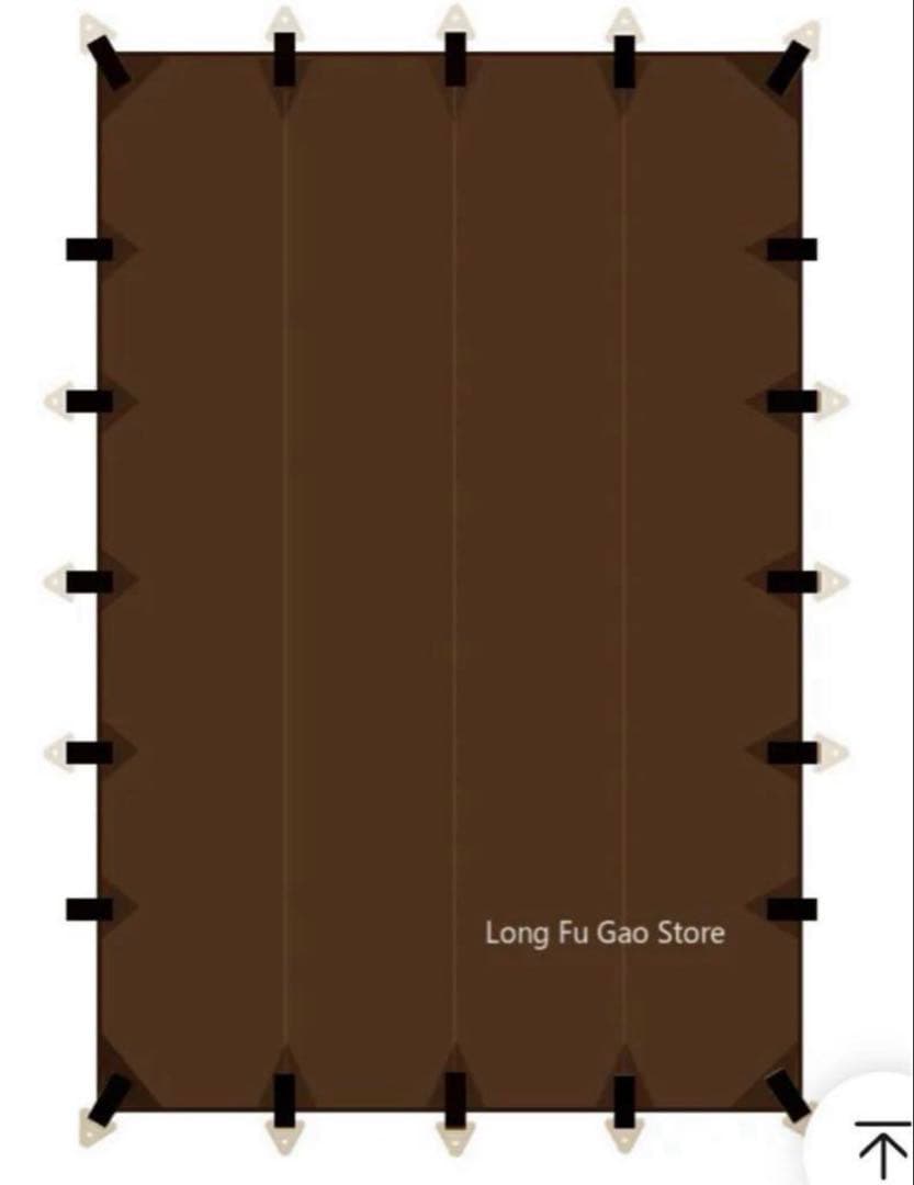 り*み様 タープ　8m × 6m 大型タープ キャンプ　イベント用　巨大