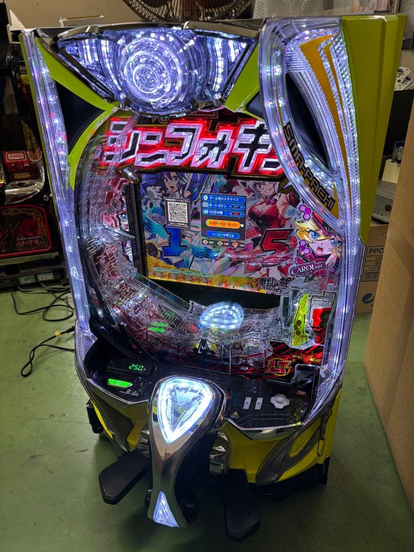 実機 税込 ジェイビー ｅフィーバー戦姫絶唱シンフォギア４Ｆ転倒防止板