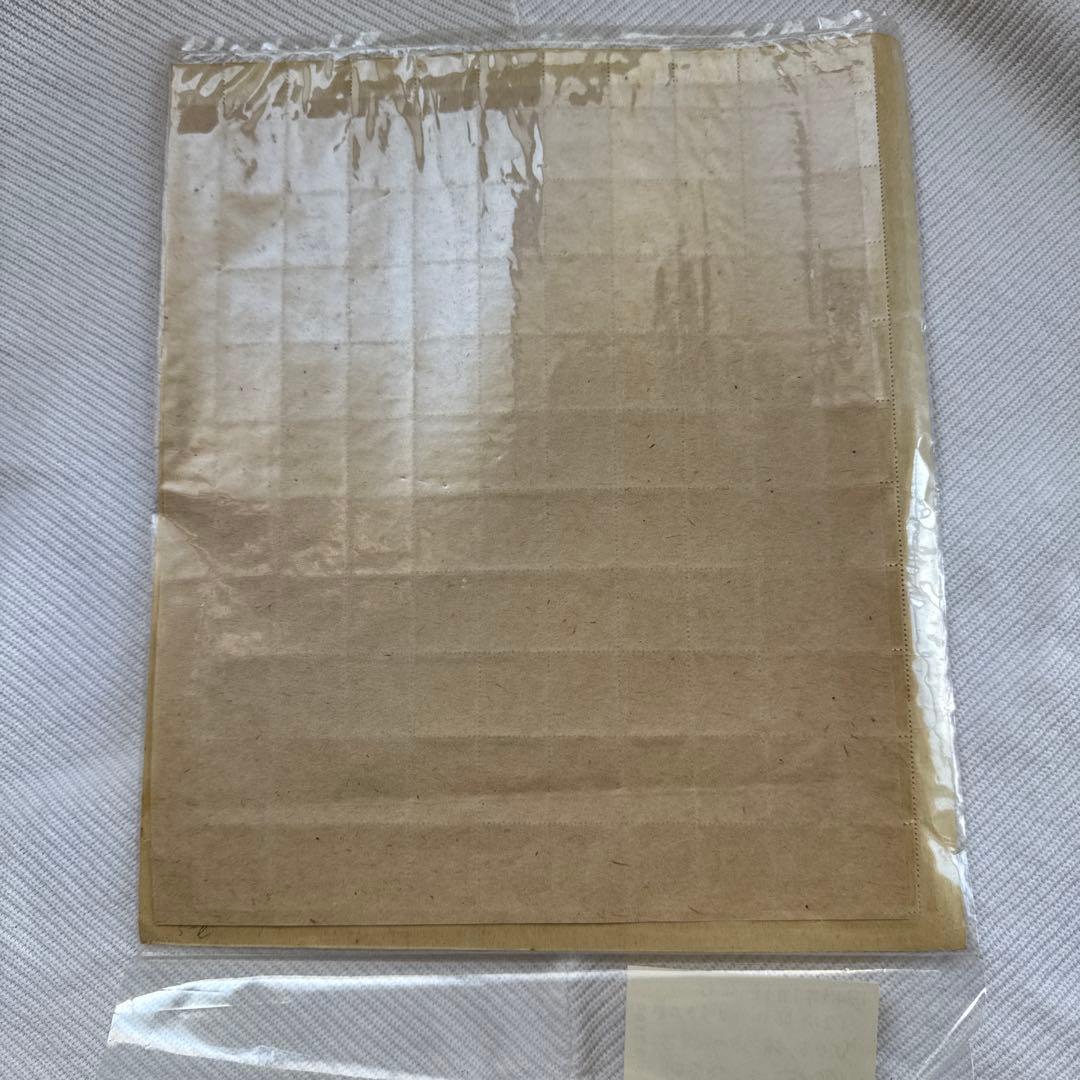 1943年発行 女性肖像切手 100枚シート