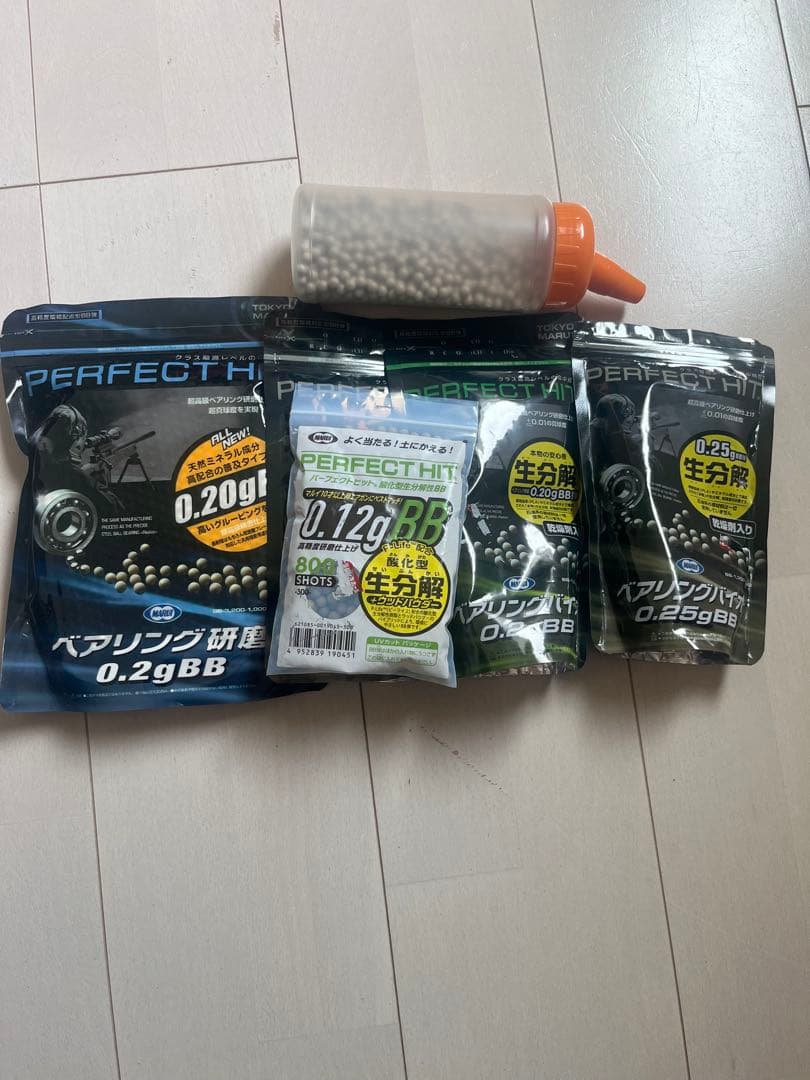 サバゲー引退セット東京マルイ h&k usp防弾着　BB弾バイオ充電器バッテリー