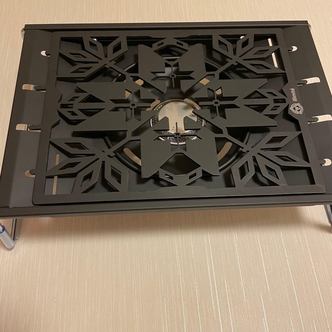 ⭕️お得セット　スノーピーク　フラットバーナー五徳ゴトク+アシナガプレート