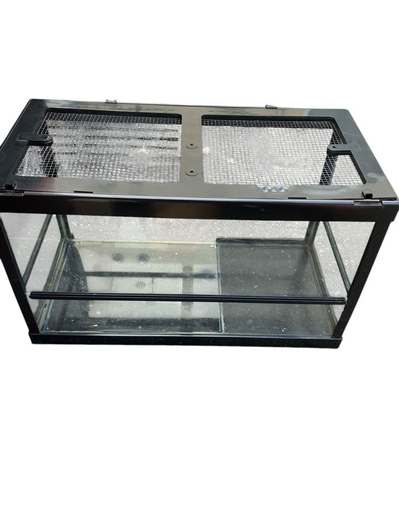 爬虫類飼育セット　ケージ　ヒーター　ライト　照明　サーモスタット　隠れ家等