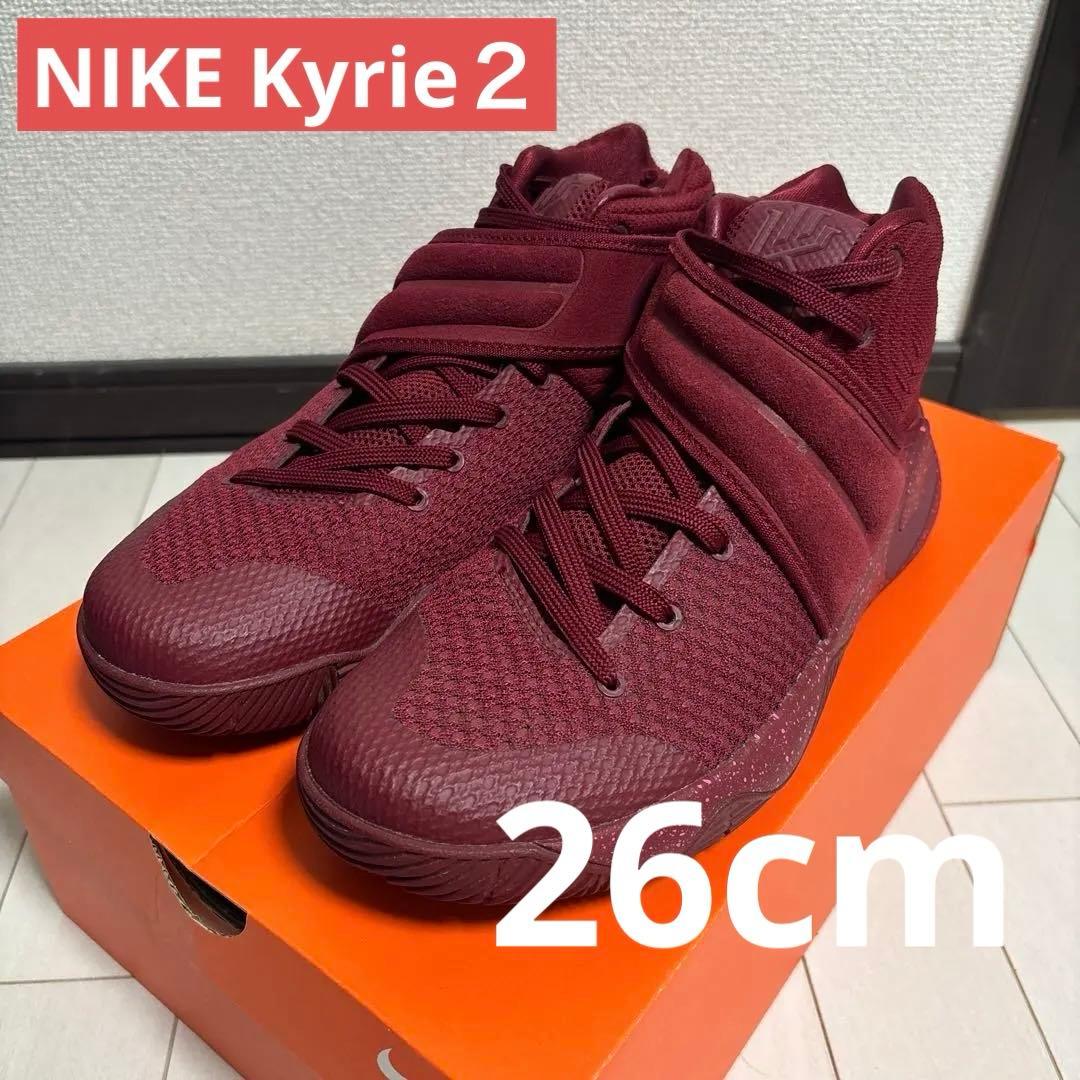 Nike KYRIE 2 Red VELVET 26cm カイリー2