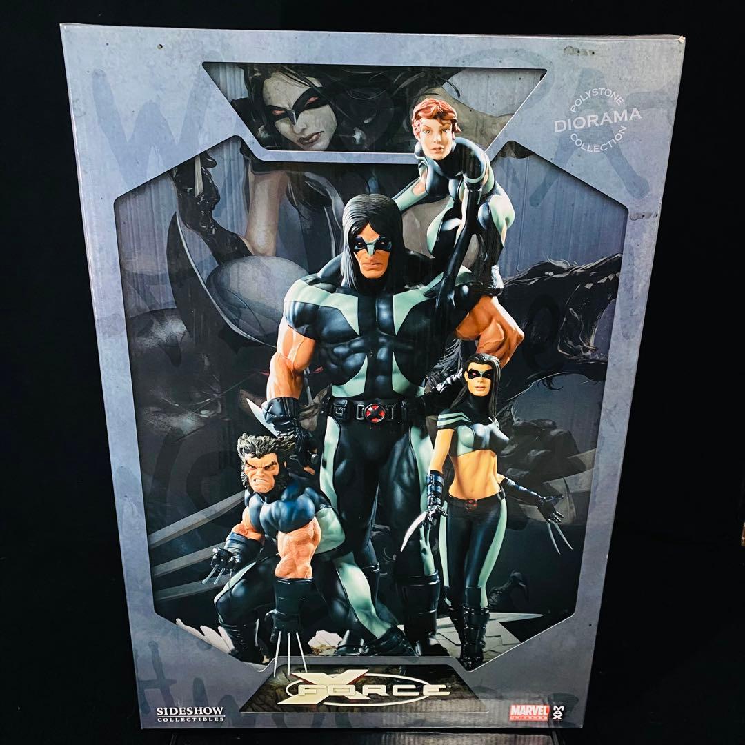 【SIDE SHOW】マーベル ジオラマスタチュー Xフォース