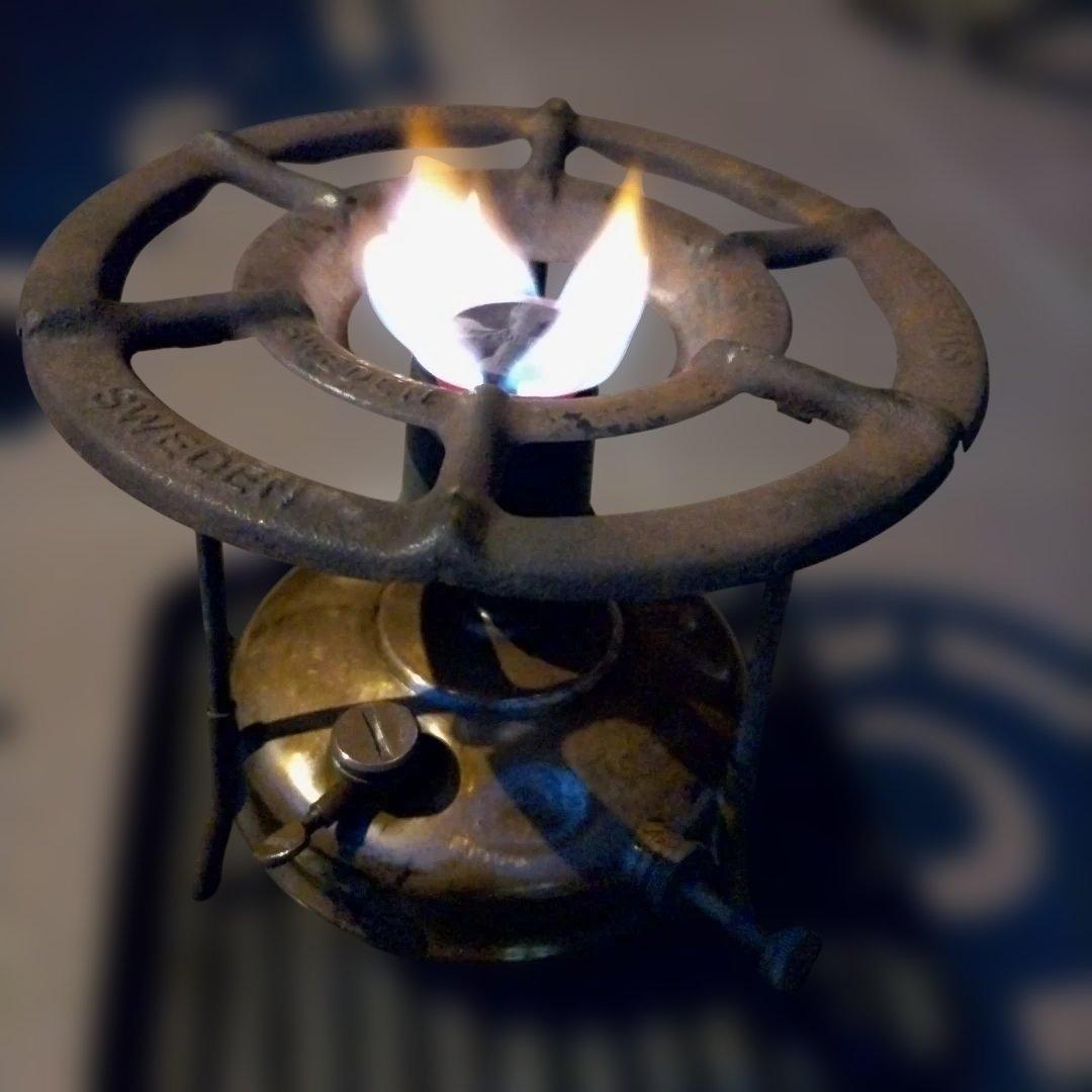 オプティマス ケロシン灯油ストーブ バーナーNO100漆塗り