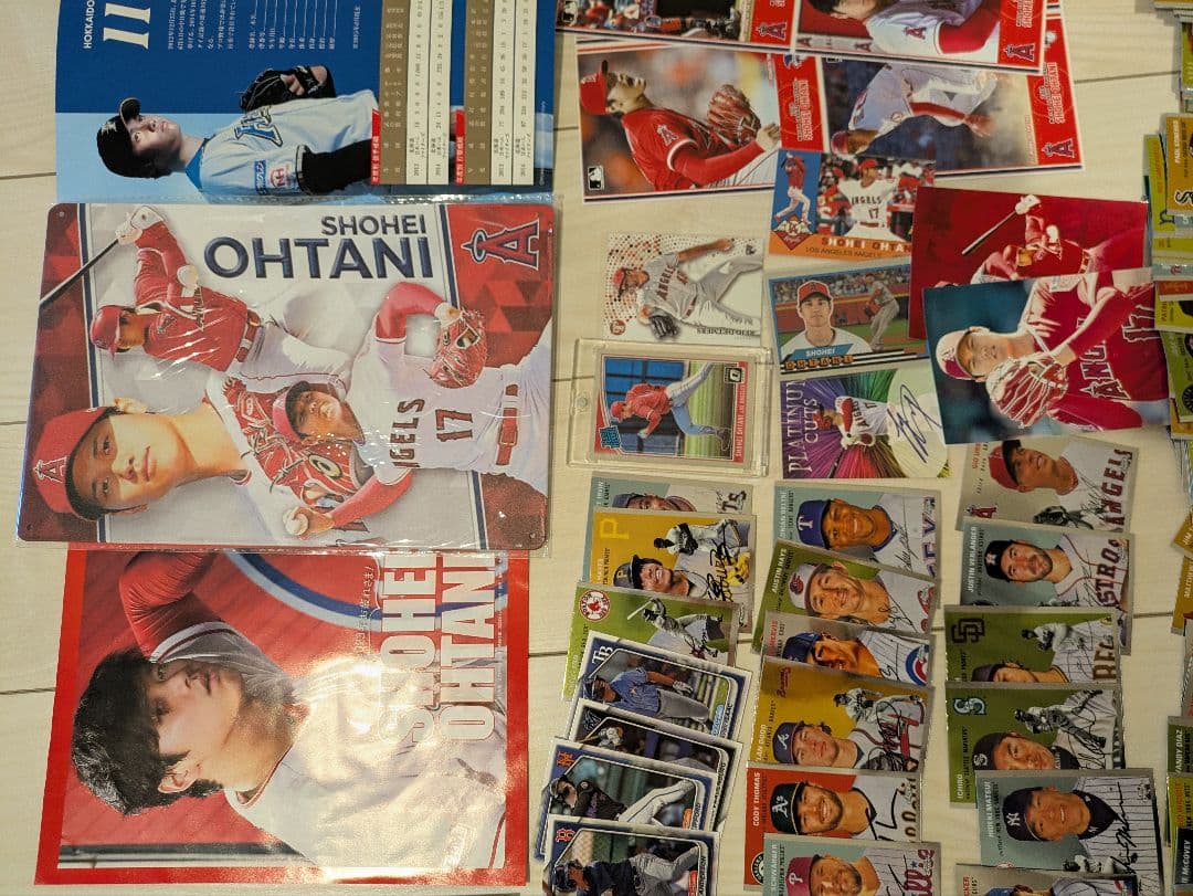 大谷翔平 エンゼルス ファイターズ グッズ カード カレンダー 大量 MLB