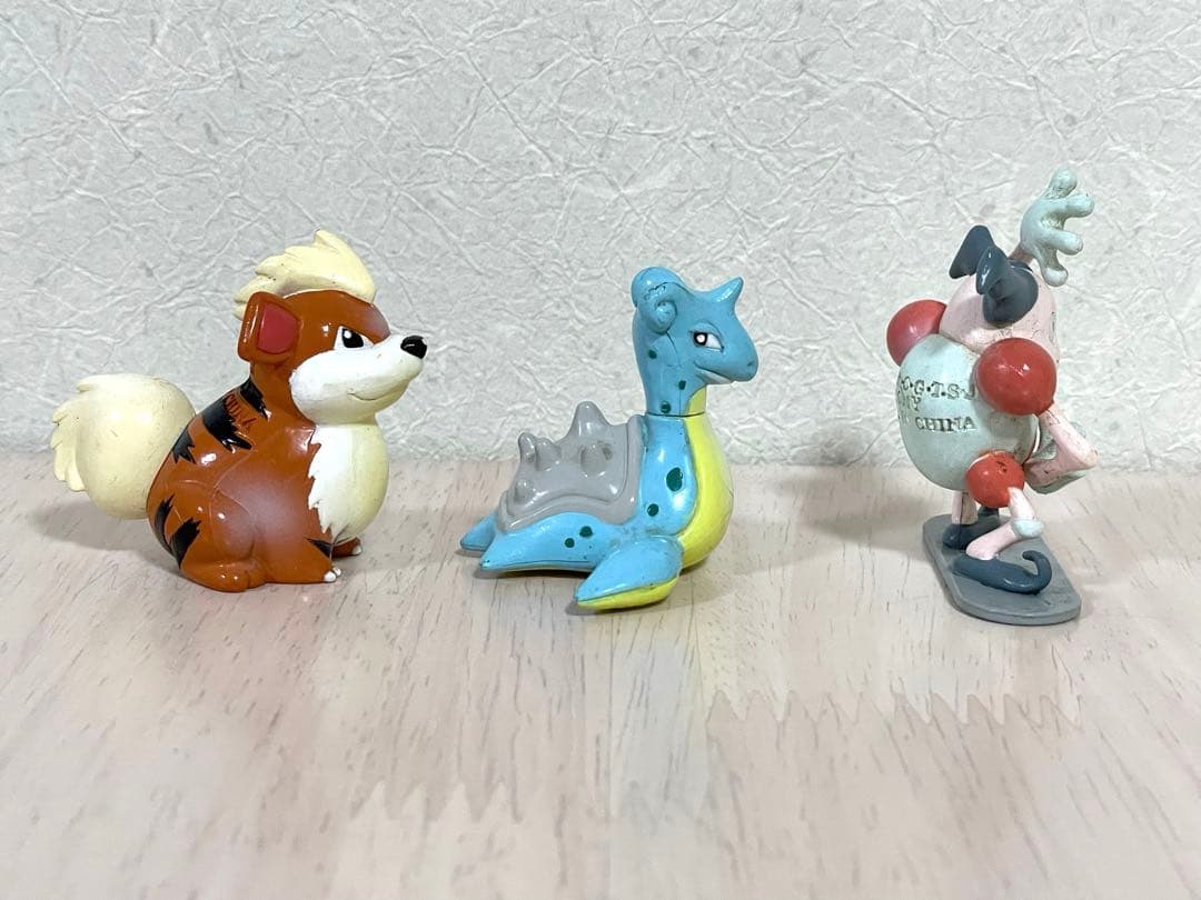 【初代】モンコレ　ニョロゾ　カメール　ラプラス　バリヤード　ガーディ