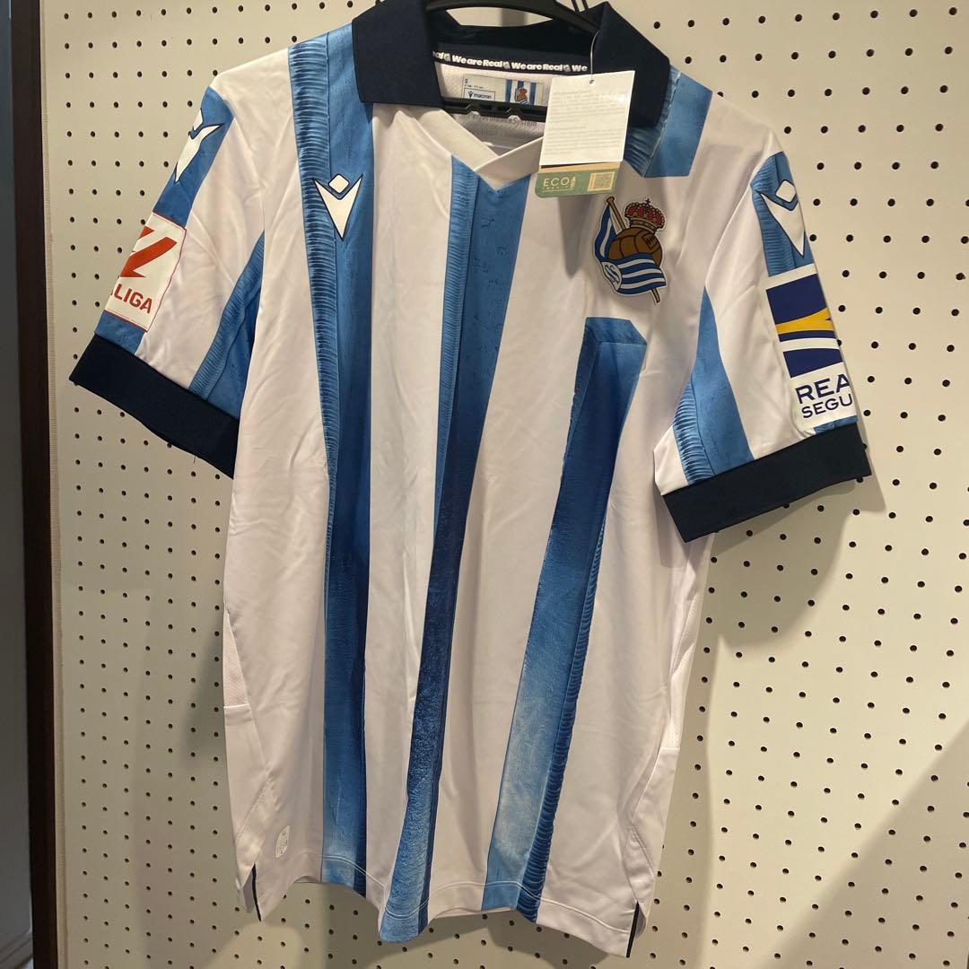 レアル・ソシエダ TAKE 14 ホームシャツ S